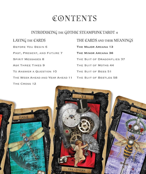 The Gothic Steampunk Tarot - Liz Dean
