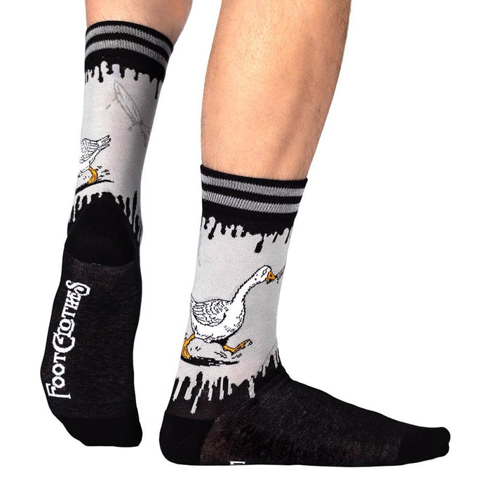 Not-So-Silly Goose Crew Socks - sukat - FootClothes