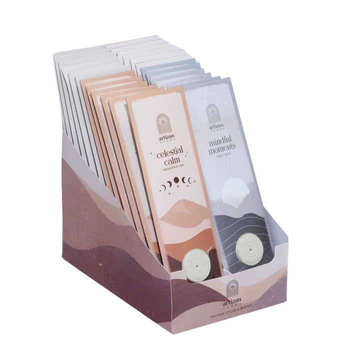 Song of India Artisan Aroma -suitsukkeet, 20 tikkuja/pakkaus.