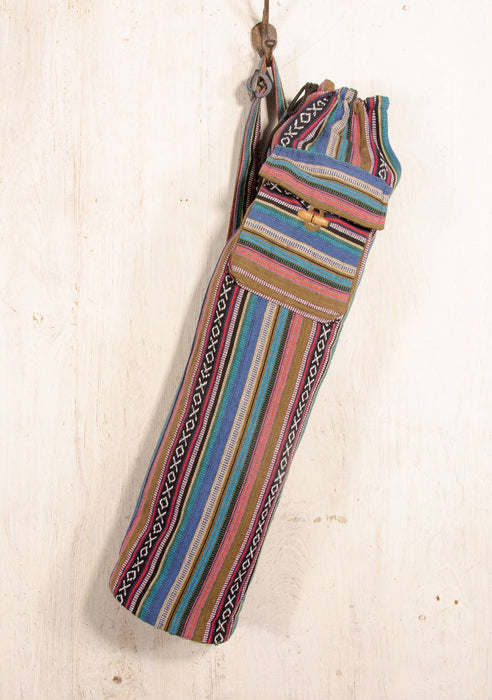 Annapurna Nepali Stripe Yoga Mat Bag – joogamaton kantolaukku