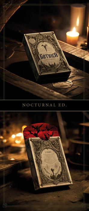 Nocturnal deck Gothica playing cards - The Other Self (Kickstarter 2024, import)