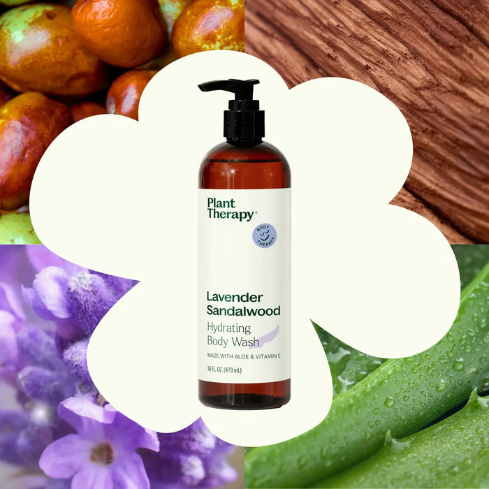 Lavender Sandalwood Suihkusaippua, 473ml - Plant Therapy