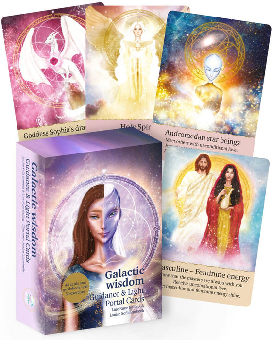 Galactic Wisdom, Guidance & Light Portal Cards - Line Rune Balling & Louise Sofia Rørbech