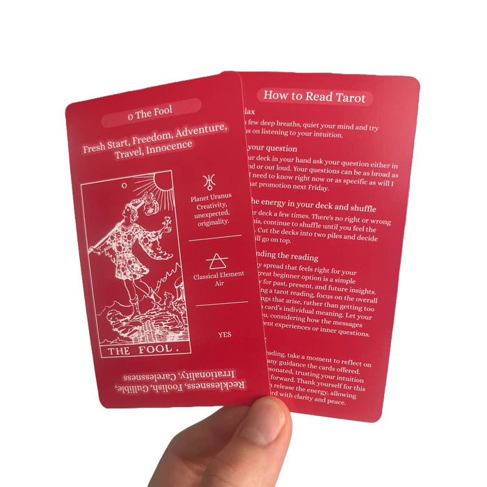 Keyword Tarot | Classic Tarot Design with Helpful Keywords