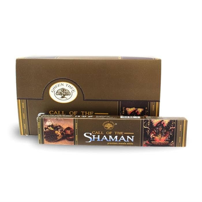 Green Tree Natural Masala Call of the Shaman Incense 15 Gram