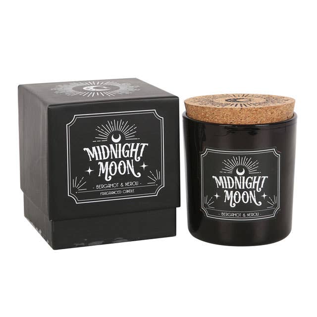 Midnight Moon Bergamot & Neroli Gothic tuoksukynttilä