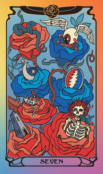 Grateful Dead Tarot: The Official Deck and Guidebook - Elizabeth Jezorski