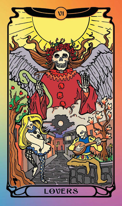 Grateful Dead Tarot: The Official Deck and Guidebook - Elizabeth Jezorski