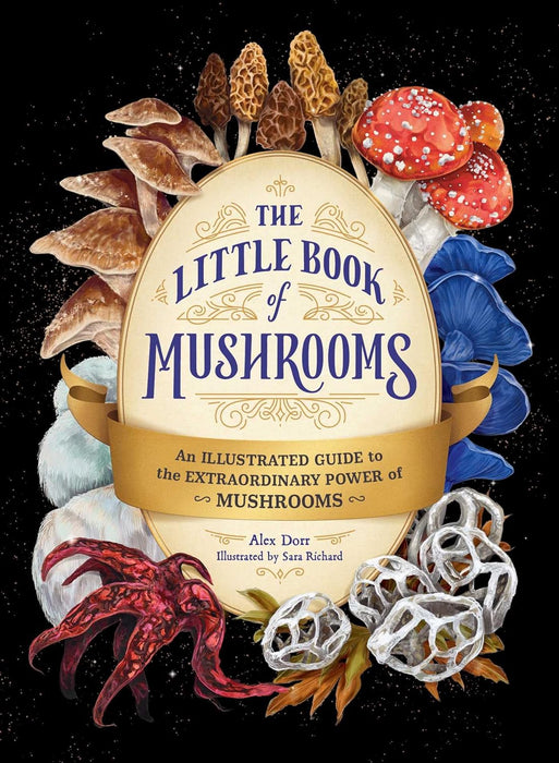 The Little Book of Mushrooms: An Illustrated Guide to the Extraordinary Power of Mushrooms - Alex Dorr, Sara Richard