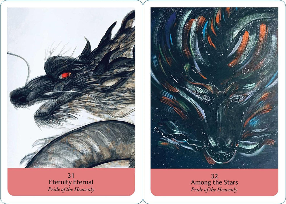 The Pride of Dragons Oracle: A 44-Card Deck and Guidebook - Angelo Thomas, Sonja Hedger