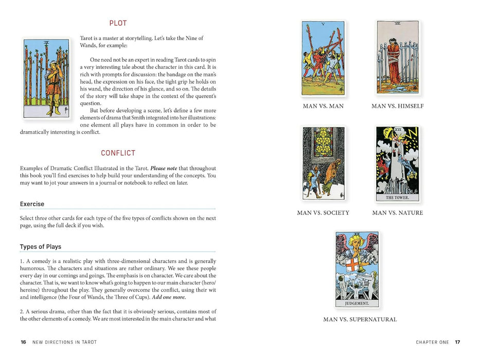 New Directions in Tarot: Decoding the Tarot Illustrations of Pamela Colman Smith - Scott Martin