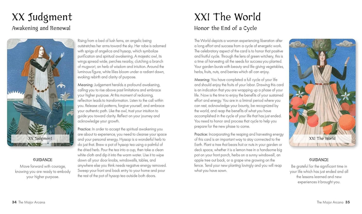 The Green Witchery Tarot - Cerridwen Greenleaf