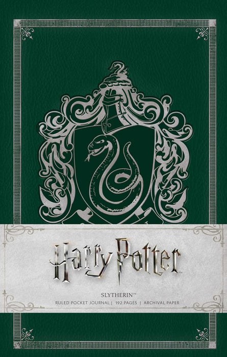 Harry Potter: Slytherin Ruled taskukokoinen muistikirja