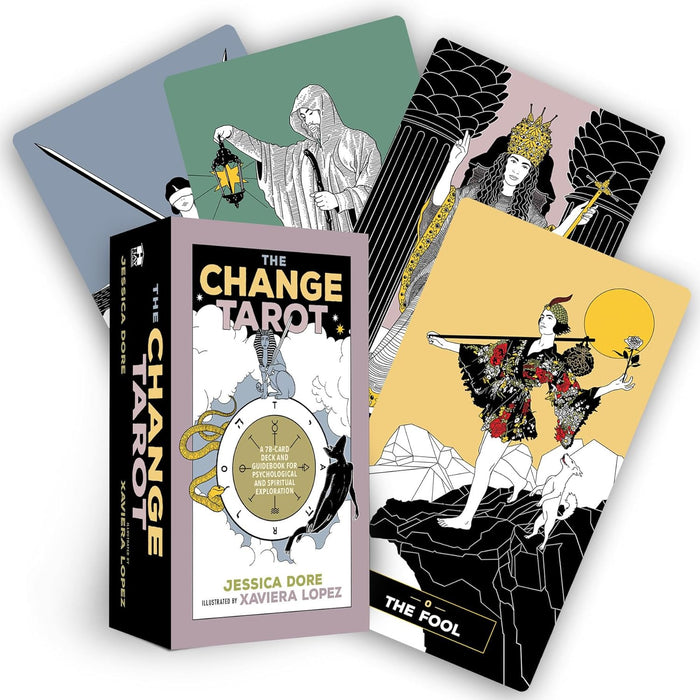 The Change Tarot: A 78-Card Deck and Guidebook for Psychological and Spiritual Exploration -  Jessica Dore