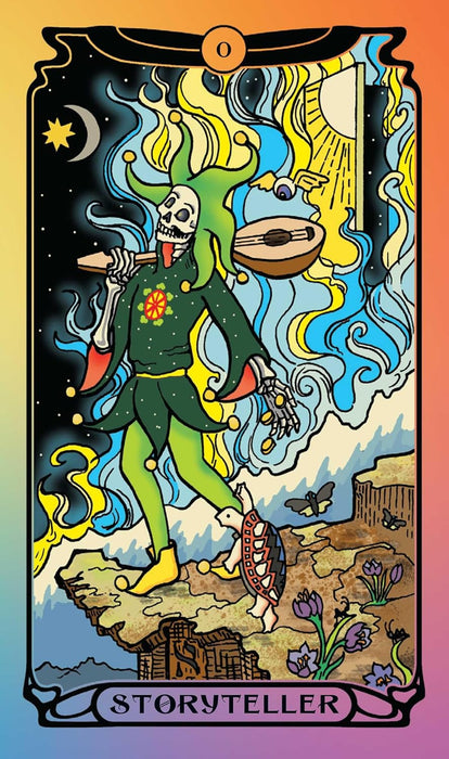 Grateful Dead Tarot: The Official Deck and Guidebook - Elizabeth Jezorski