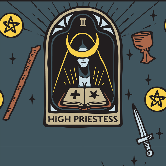 The High Priestess Tarot Nouveau sukat - FootClothes