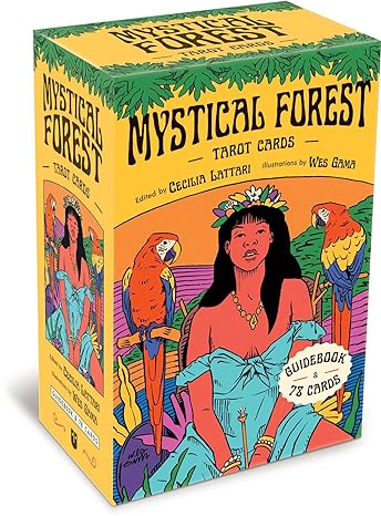Mystical Forest Tarot : A 78-Card Deck and Guidebook - Cecilia Lattari