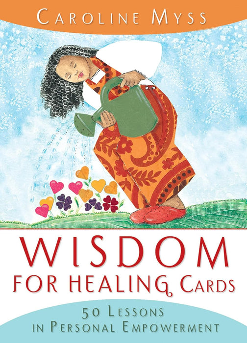 Wisdom for Healing Cards - Caroline Myss  (preloved,käytetty)