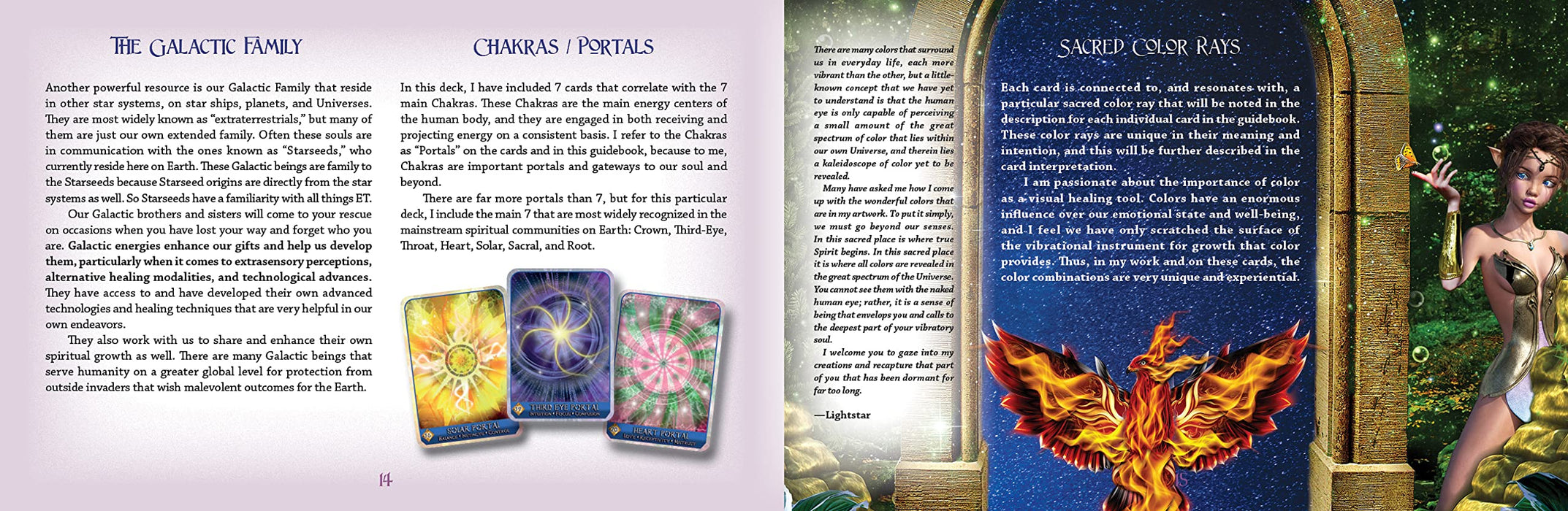 Magical Dimensions Oracle Cards and Activators - Lightstar