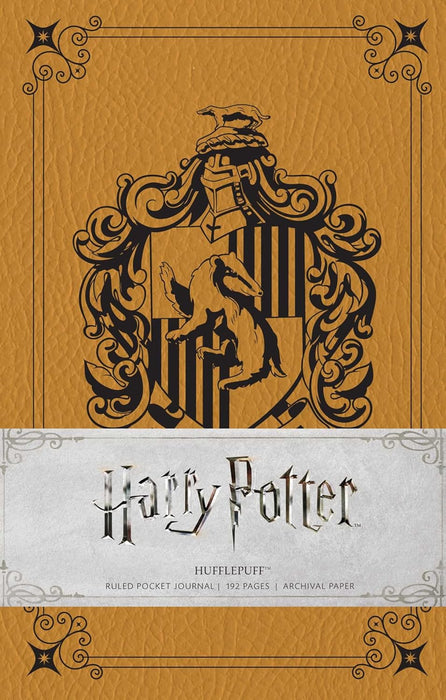 Harry Potter: Hufflepuff taskukokoinen muistikirja