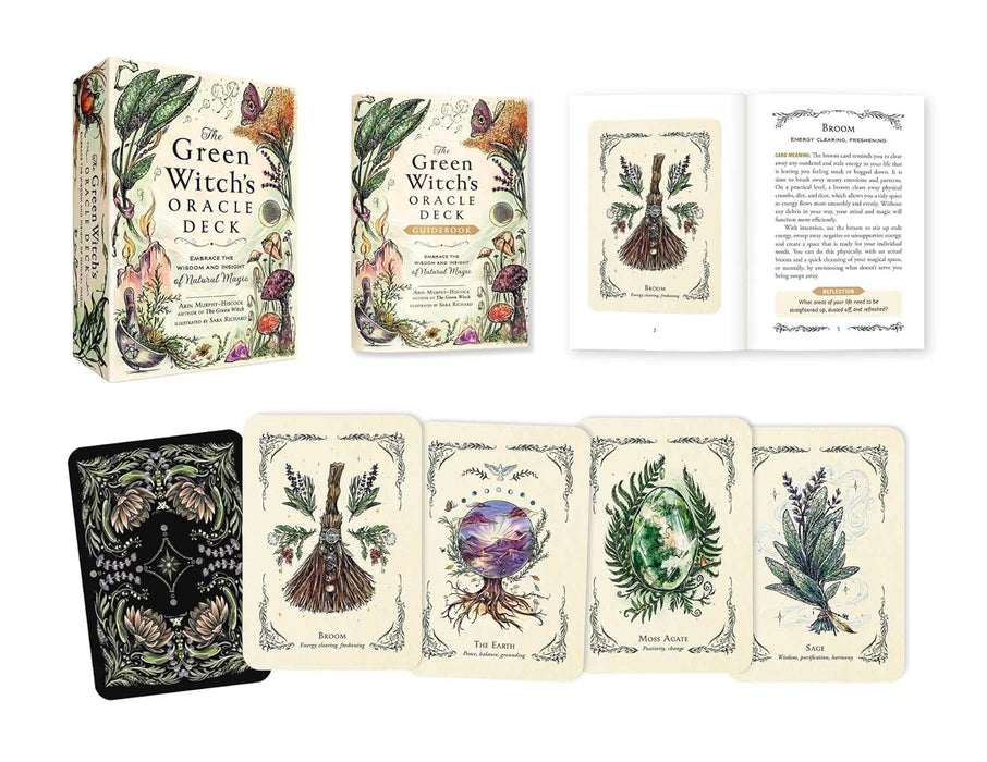 The Green Witch's Oracle Deck : Embrace the Wisdom and Insight of Natural Magic - Arin Murphy-Hiscock