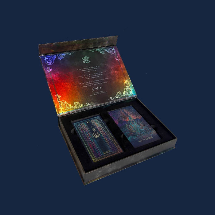 Mirra Visions: Lenticular Tarot & Oracle Deck + satchel (pussukka) - James R. Eads (Indie, Import, Kickstarter)