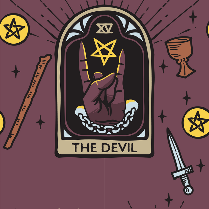 The Devil Tarot Nouveau - sukat - FootClothes