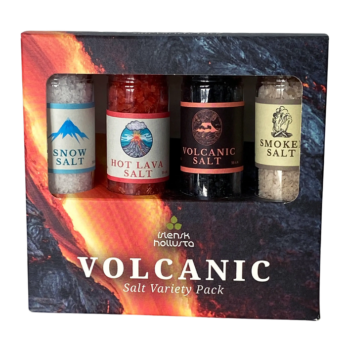 Volcanic Salt Pack 4x40g - Islensk Hollusta