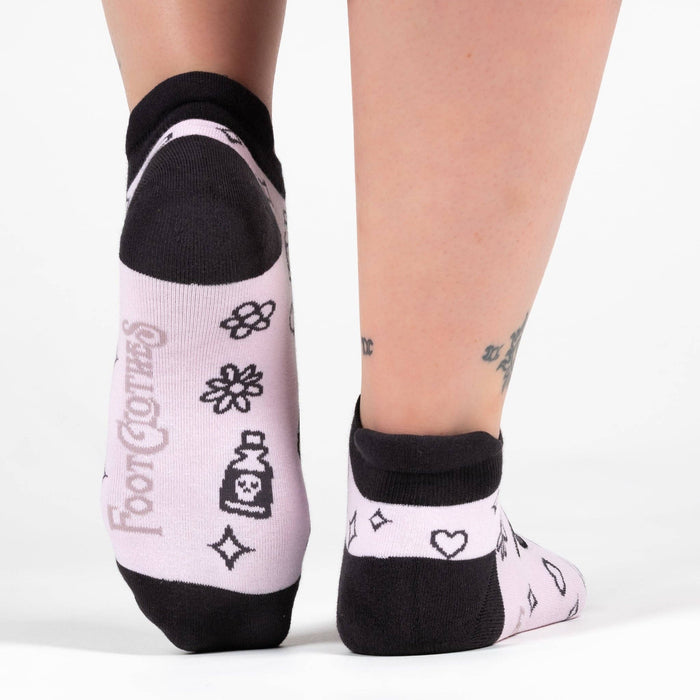 Pastel Goth Grim Reaper -nilkkasukat - FootClothes