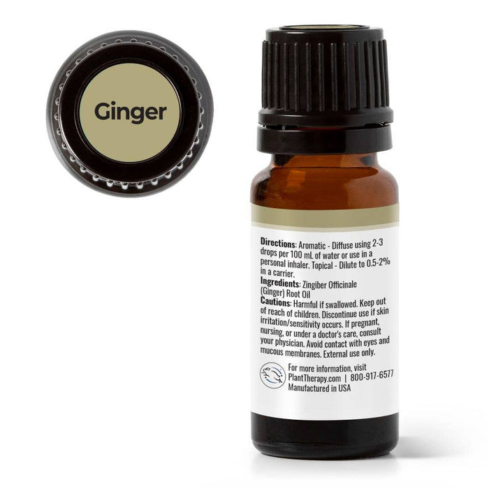 Ginger eteerinen öljy 10ml - Plant Therapy