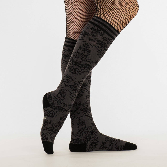Bat Damask polvisukat - FootClothes