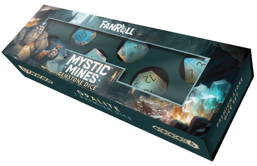 Mystic Mines Gemstone - jalokivinoppasetti Premium Case - Fanroll