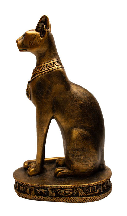 Bastet-jumalatar patsas, pronssinvärinen
