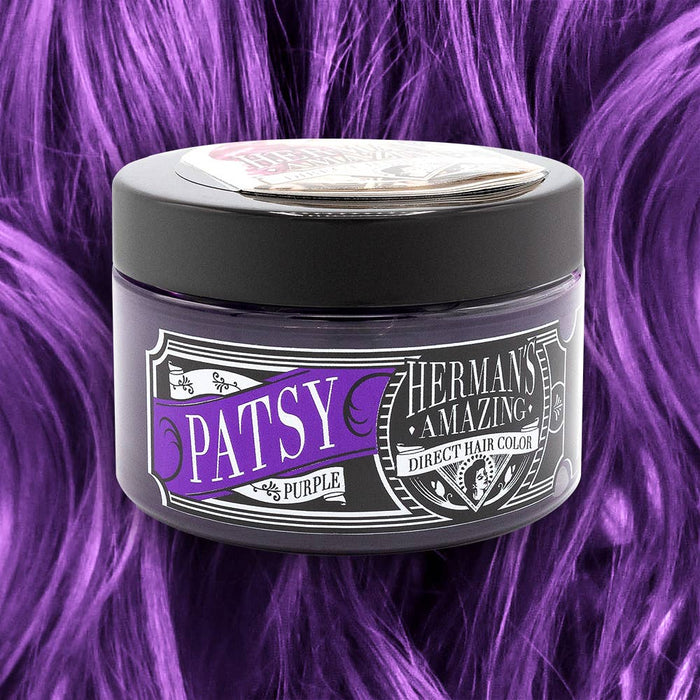 Patsy Purple Vegan Semi-Permanent Hair Color - Herman's Amazing