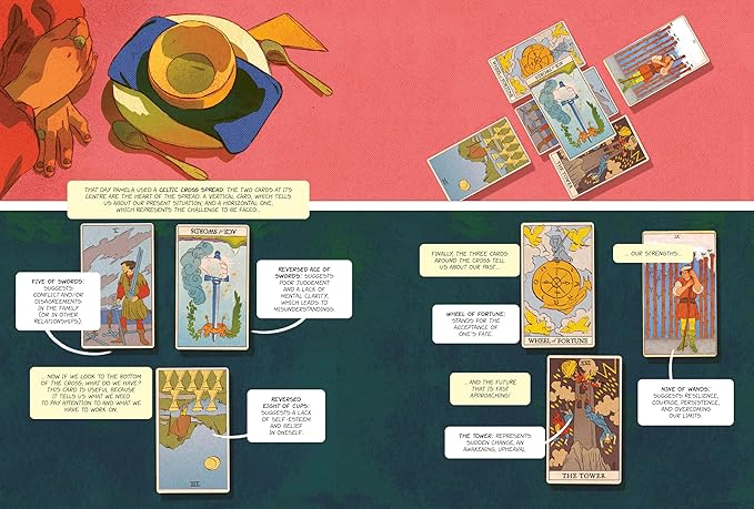 Tarot; A Graphic History, Pamela Colman Smith´s Story of Arcana, Symbols & Magic - Valentina Grande, Chiara Raimondi