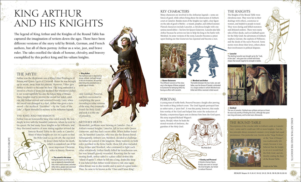 Myths & Legends : An illustrated guide to their origins and meanings - Philip Wilkinson