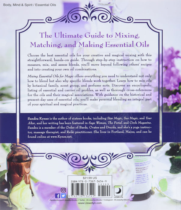 Mixing Essential Oils for Magic: Aromatic Alchemy for Personal Blends - Sandra Kynes