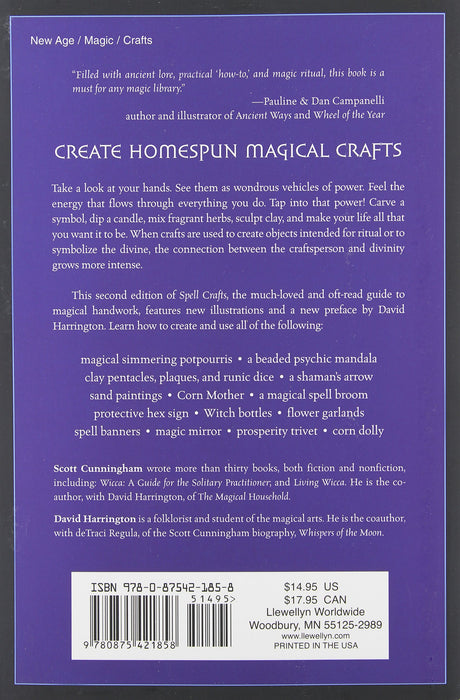 Spell Crafts: Creating Magical Objects - Scott Cunningham, David Harrington
