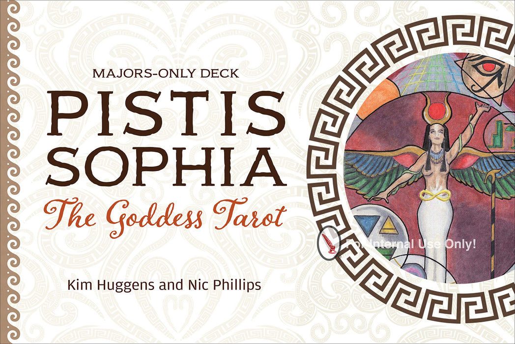 Pistis Sophia: The Goddess Tarot - Kim Huggens, Nic Phillips  (Major Arcana pakka, 22 korttia)