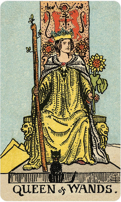 Smith-Waite Tarot Deck (Borderless Miniature) - Pamela Colman Smith