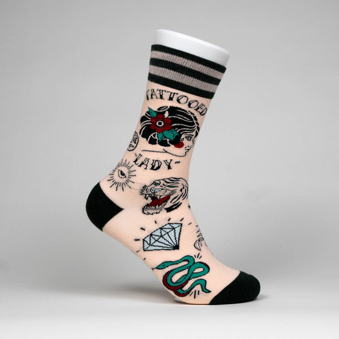 Tattooed Lady Socks - FootClothes