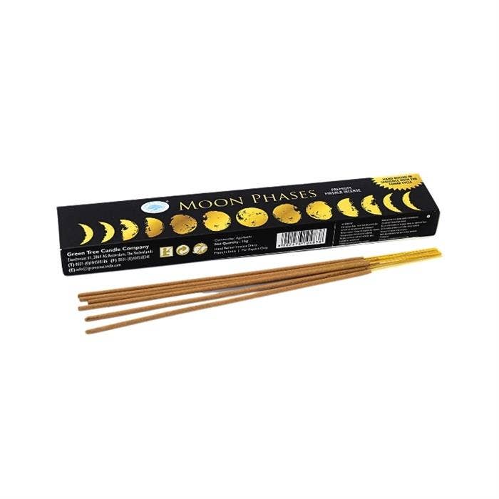 Green Tree Moon Phases Incense 15 grams