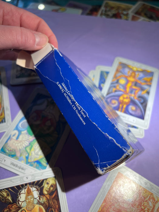 Thoth Tarot 3 Magus (suomenkielinen pakka) - Crowley Aleister (Preloved/Käytetty)(VTG90, OOP)