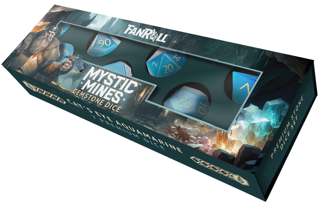 Mystic Mines Gemstone - jalokivinoppasetti Premium Case - Fanroll