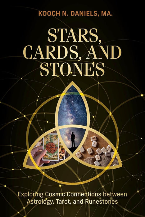 Stars, Cards, and Stones: Exploring Cosmic Connections between Astrology, Tarot, and Runestones cover image