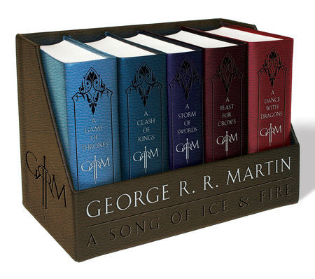 A Game of Thrones, viiden kirjan lahjapakkaus