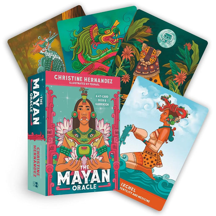 The Mayan Oracle: A 47-Card Deck & Guidebook cover image