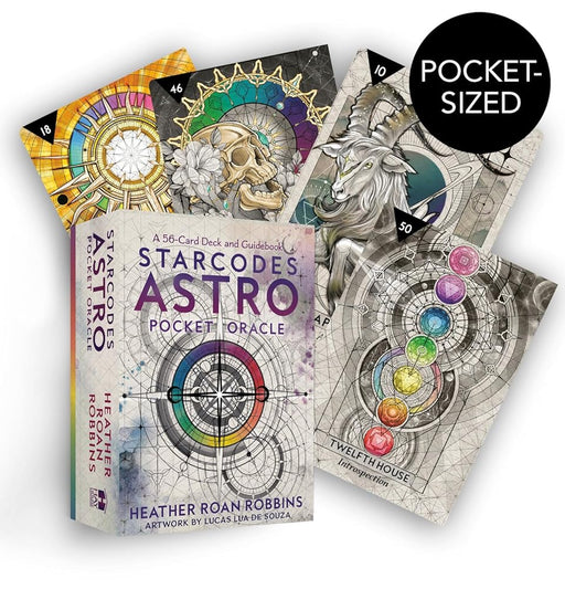 Starcodes Astro Pocket Oracle: A 56-Card Deck and Guidebook cover image