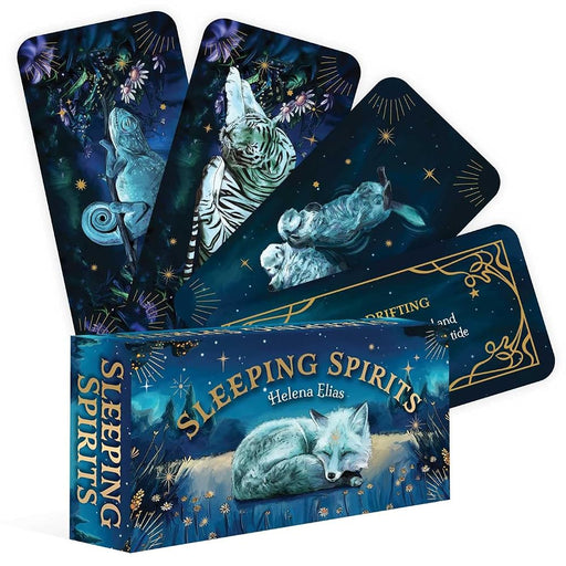Sleeping Spirits: Midnight Messages for Peaceful Rest (Rockpool Mini Cards) cover image