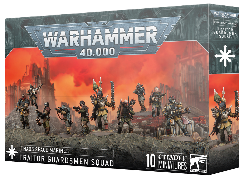 Chaos Space Marines Traitor Guardsmen - Warhammer